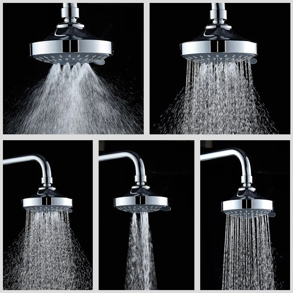 

High Quality Pressure Rainfall Shower Head 60 Holes Shower Head Water Saving Filter Spray Nozzle High Pressure Water Saving