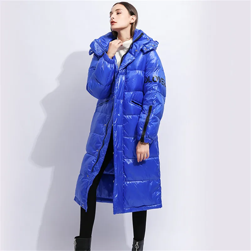 High quality Down Jacket Women Parkas New Winter Jacket Fashion Hooded Coat Thick Warm Overcoat Parka Female Long Coat