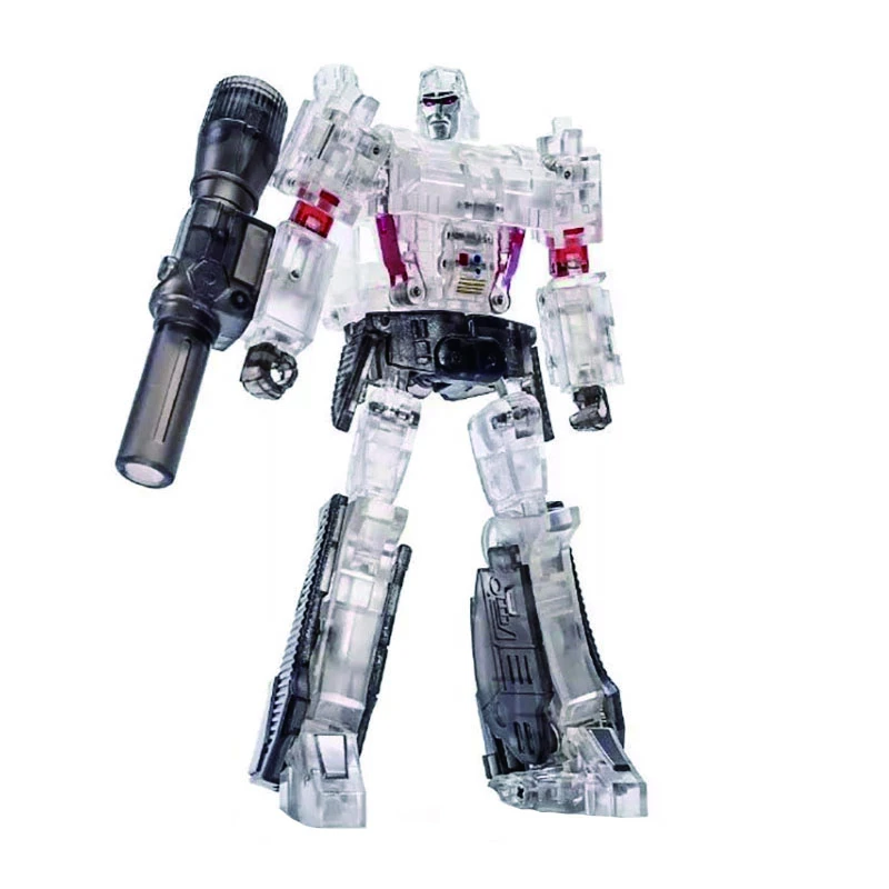 Экшн фигурка THF 03t THF03 игрушка трансформер пистолет MEGA Galvatron прозрачная версия