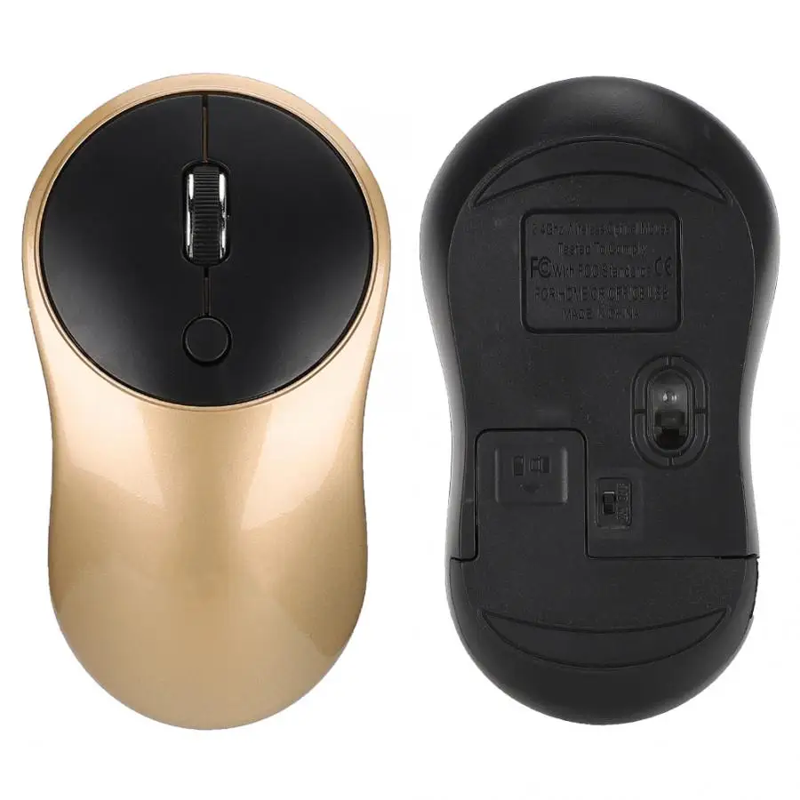 Компьютерная мышь 2,4G Беспроводная Бесшумная компьютерная мышь ноутбук офисная игровая мышь оранжевая