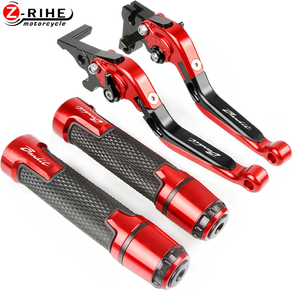 Аксессуары для мотоциклов для SUZUKI Bandit GSF1200 1996 1997 1998 1999-2000 удлиняющие рычаги тормозного сцепления Рукоятка руль - Цвет: BKRDBKRD Bandit
