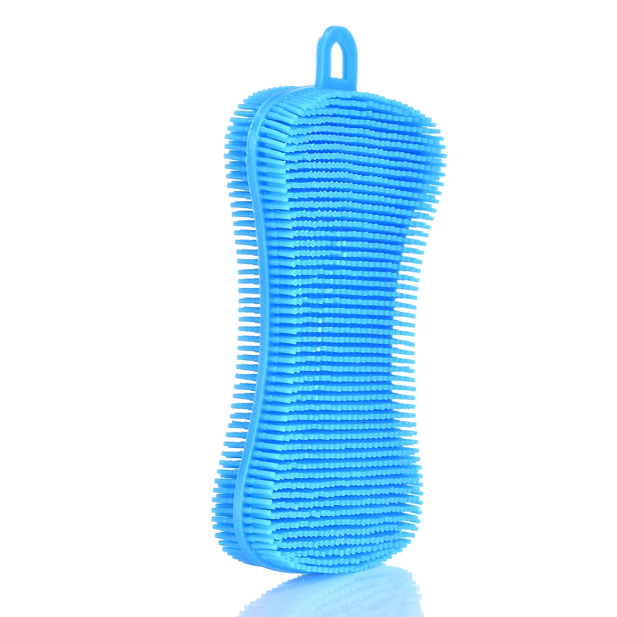 

11X6CM Silicone Dishwashing Cleaning Brush Round Dish Washing Tool Pot Decontamination Scouring Pad Kitchen Home Tools