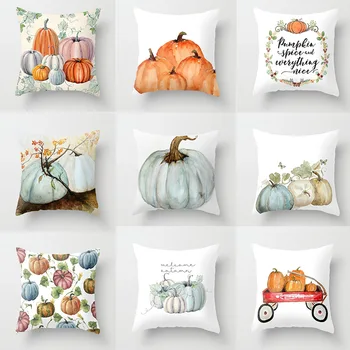 

Holloween Pumkin Car Cushion Cover Sofa Pillow Cover Case Seat Car Home Decor Throw Pillowcase Xmas Decoration Christmas Gift