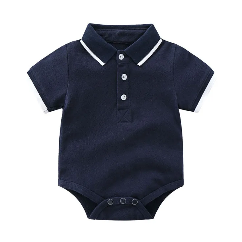 Комплекты одежды для новорожденных; летние комбинезоны для маленьких мальчиков; футболки для маленьких мальчиков+ повседневные шорты; брюки; комплекты одежды; спортивный костюм - Цвет: Синий