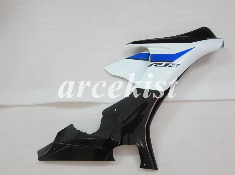 ABS Мотоциклетный вставной обтекатель комплект подходит для YAMAHA YZFR1 YZF R1 15, 16, 17, 18, YZF1000; Цвета: черный, серебристый, белый