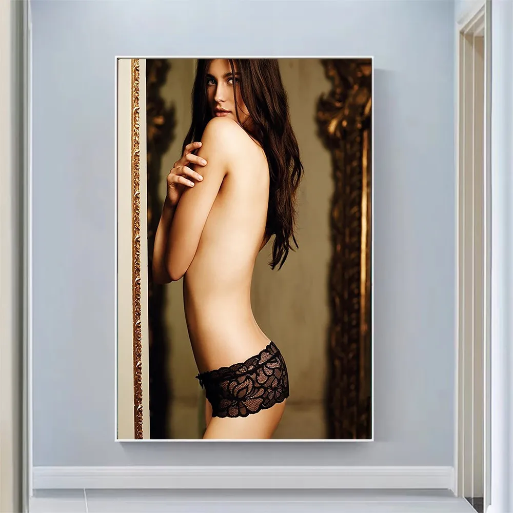 

Silk Cloth Wall Poster Katarina Ivanovska Sexy Model Star Art Home Decoration Gift