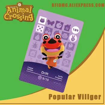 

189 Drift Animal Crossing Card Amiibo for New Horizons