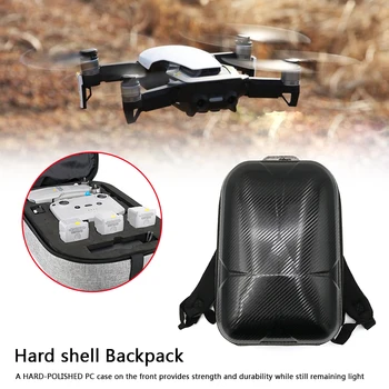 

Hard Shell Backpack Lightweight Pack Portable Supplies Waterproof Carrying Backpack for DJI Mavic Air 2 Dual Zipper