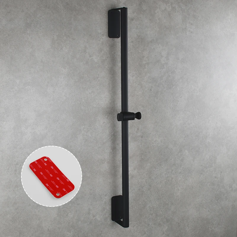 Black Shower Bar