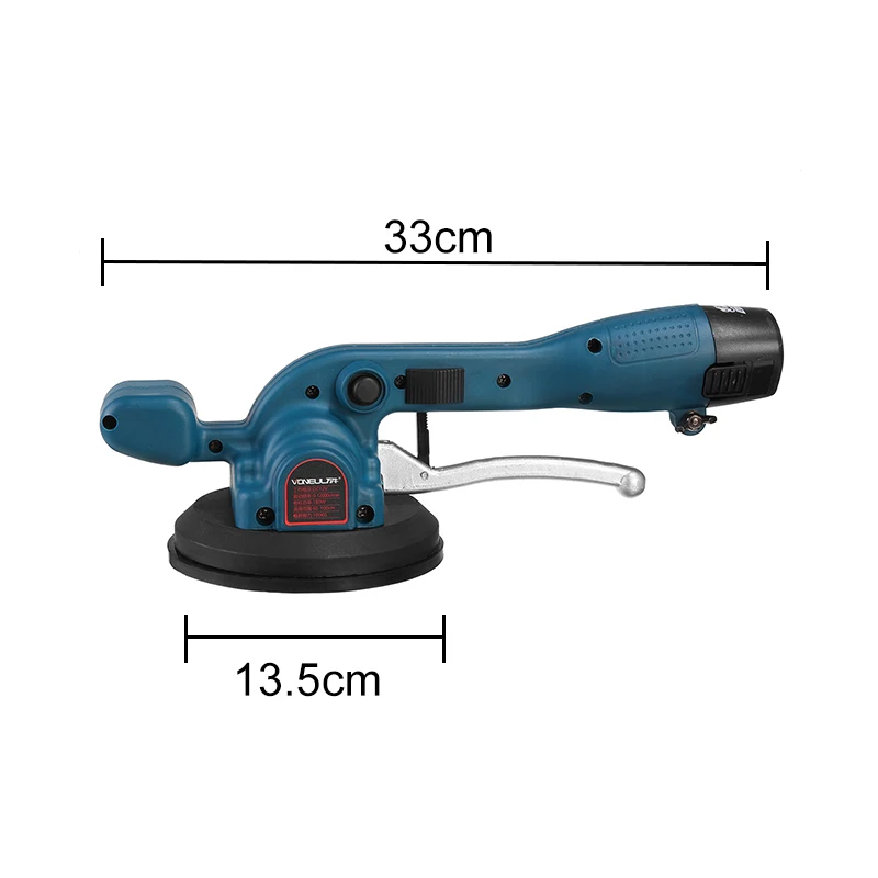 Портативный вибратор для плитки автоматический вибратор для пола 30-100 см плитка для пола штукатурка машина для укладки плитки с батареей США 110 В/EU220V