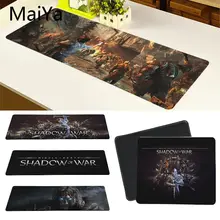 Maiya Top Quality Middle earth Shadow of War Office Mice Gamer Soft Mouse Pad Free Shipping Large Mouse Pad Keyboards Mat