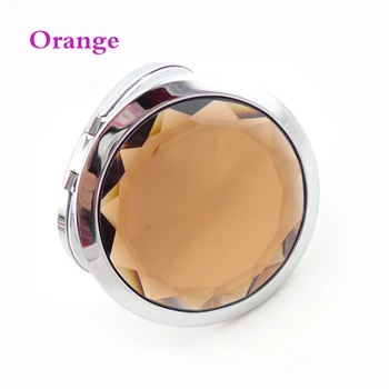 

FREE Personalized wedding favors Fashion Folding Double-sided Steel Makeup Mirrors personalized with any logo text