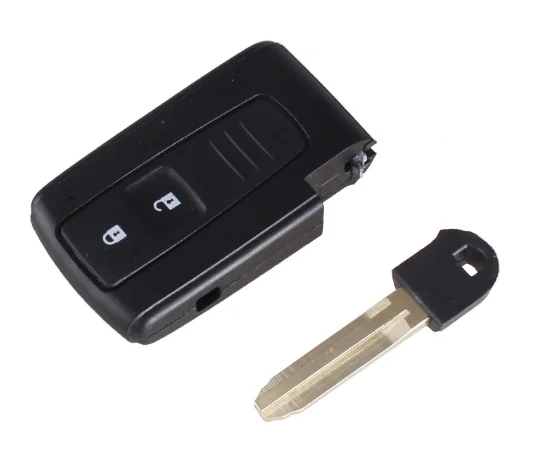 

SPCFOR 2 BUTTON REMOTE KEY CASE FOR TOYOTA PRIUS COROLLA FOR VERSO TOY43 BLADE
