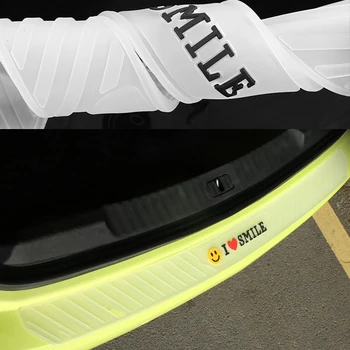 

Universal 90cm Car Trunk Rear Guard Bumper Anti-scratch Protector Stickers Auto Door Sill Protection Strip Molding Styling