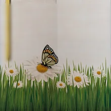 Бумага на окна раздвижные двери ванная комната D7085 настраиваемый с пластиковой тусклой полированной стеклянной пленкой