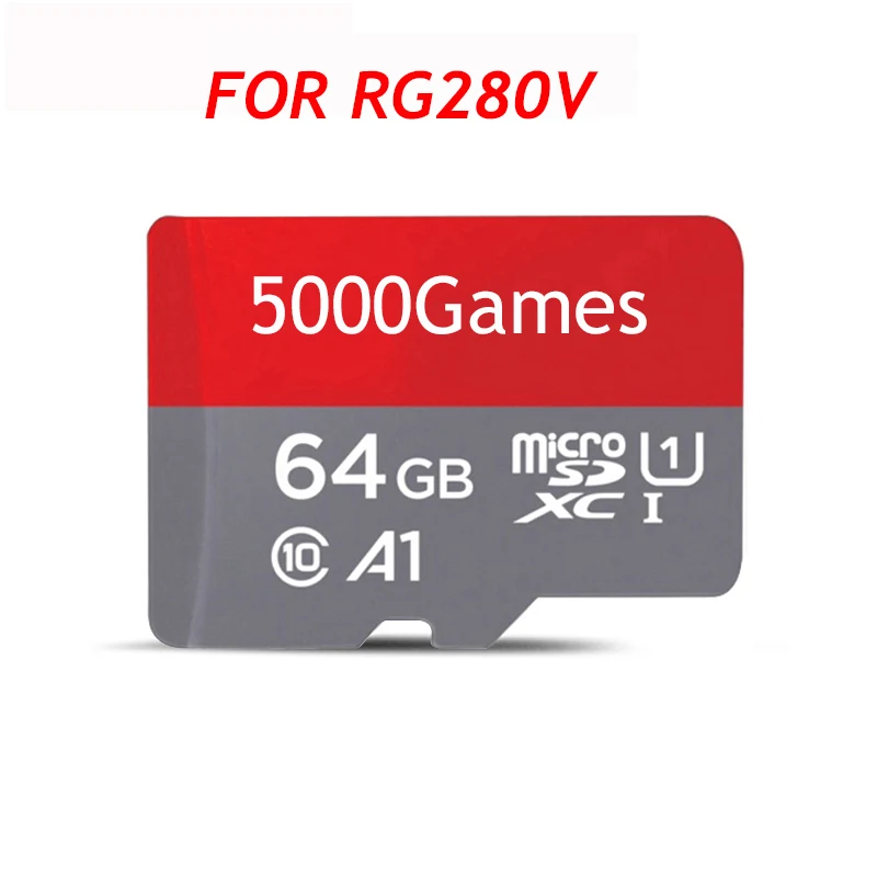 Memory card For RG351M RG351P RG280V RG300X RG350M RG350P RK2020 RK3326 Retro Game with PS1 GBA FBA and many other Emulator Game 