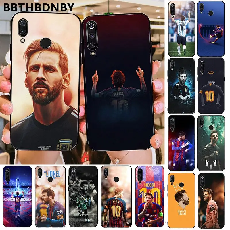 Для redmi 7 Чехол Месси роспись красивый чехол для телефона бампер xiao Mi 8 9 se 6 6pro 6A 4X7
