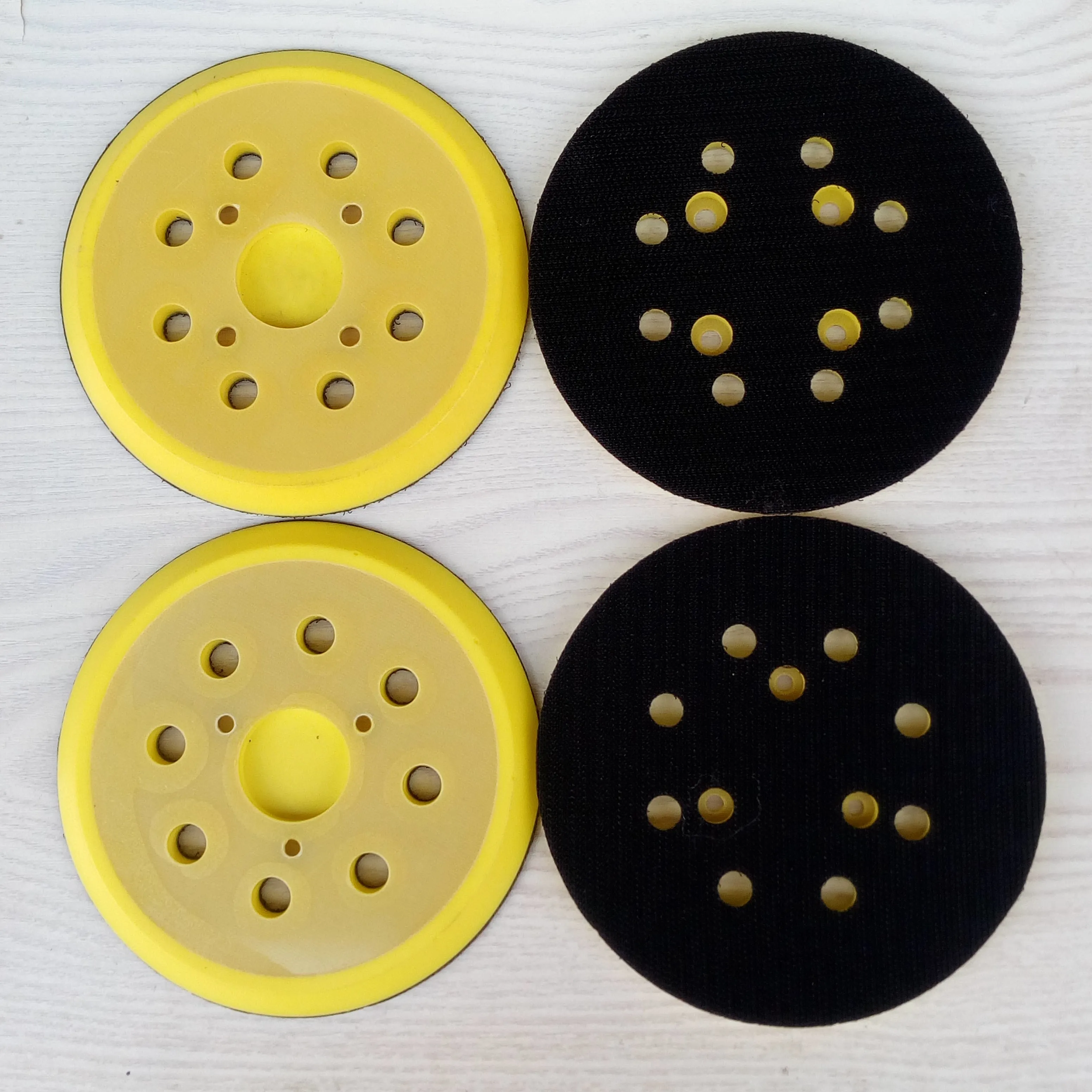 5 Inch 125mm 8hole 3 Nails 4 Nails Backup Sanding Pads For Sanding