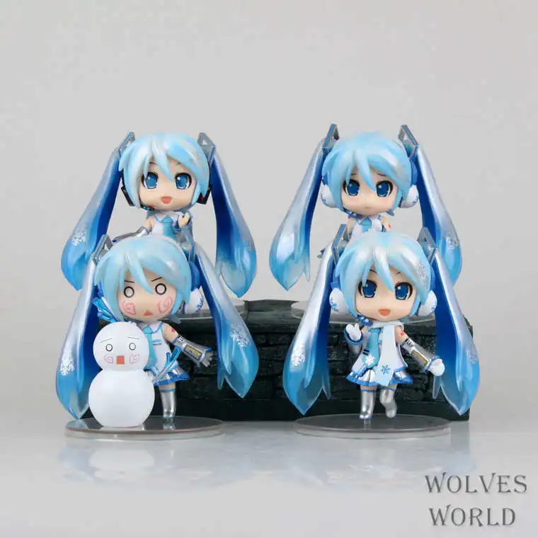 

Clay 150 Hatsune Cute 2011 Snow Hatsune 4-Play with Snow Version of a Set of Scene Boxed Small Garage Kit
