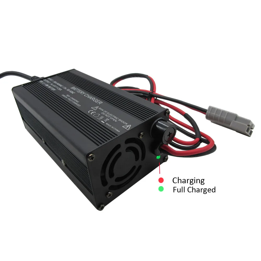 스마트 충전기 Ebike 오토바이 지게차 RV LiFePO4 리튬 납산 배터리 고속 충전기, 600W, 24 V, 20A, 29.4V, 29.2V, 24 V
