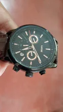 LIGE-relojes deportivos militares para hombre, de cuero, resistente al agua, de pulsera de cuarzo, con caja