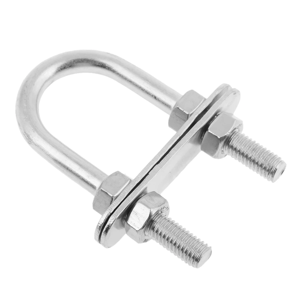Marine-Grade 316 Stainless Steel U Bolt 7*80mm Fits Boat Marine Marine-Grade 316 Stainless Steel U Bolt 7*80mm Fits Boat Marine
