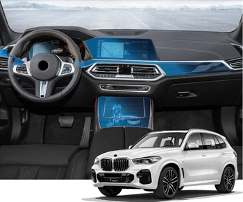 

Durable transparent TPU car interior anti-scratch protective film for bmw x5 2019 2020 2021 G05