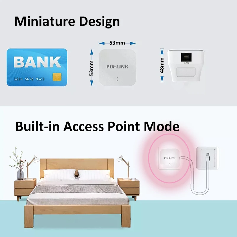 wireless wi-fi 802.11n 300mbps 2.4g firewall home   router repeater extender repetidor booster for xiaomi wi fi wifi versterk