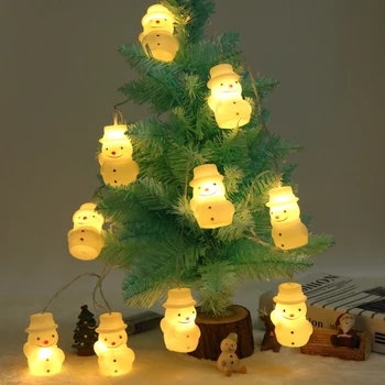 

2020 Father Christmas tree decorations led string light outdoor for wedding party fairy home garden