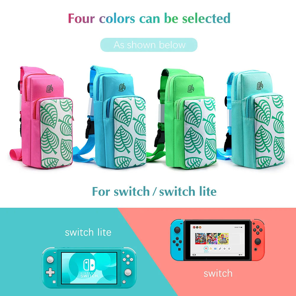 

For Nintendo Switch Case Bag Animal Crossing Nintend Switch Lite Case Bag Nintendoswitch Cover Cute Portable Pouch