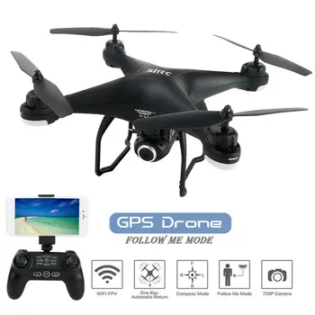 

RC Quadcopter GPS FPV 1080P HD Camera Wide Angle 400m Remote control distance Altitude Hold Drone Headless Mode Aircraft