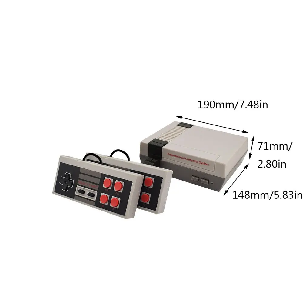 Mini TV Game Console 8 Bit Video Game Console Built-In 620 Games Portable Handheld Gaming Player AV Output