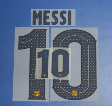 2019 2020 плеер Versione Messi Griezmann Nameset DE JONG Suarez Grandi Fori Di Stampa di trasпорто libe|Заплатки| |
