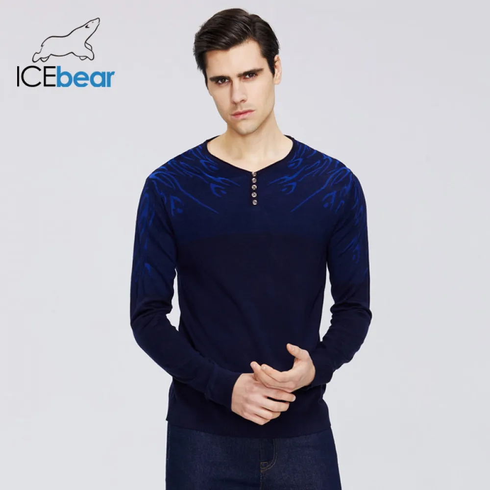 ICEbear 2020 новый мужской тонкий свитер весенний модный высококачественная одежда