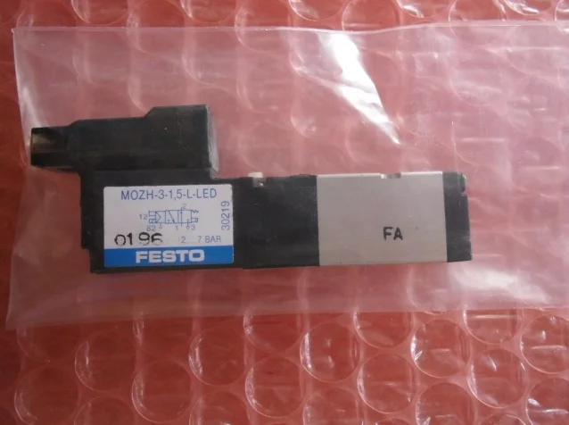 

1PC New Festo MOZH-3-1,5-L-LED 30219 Solenoid Valve