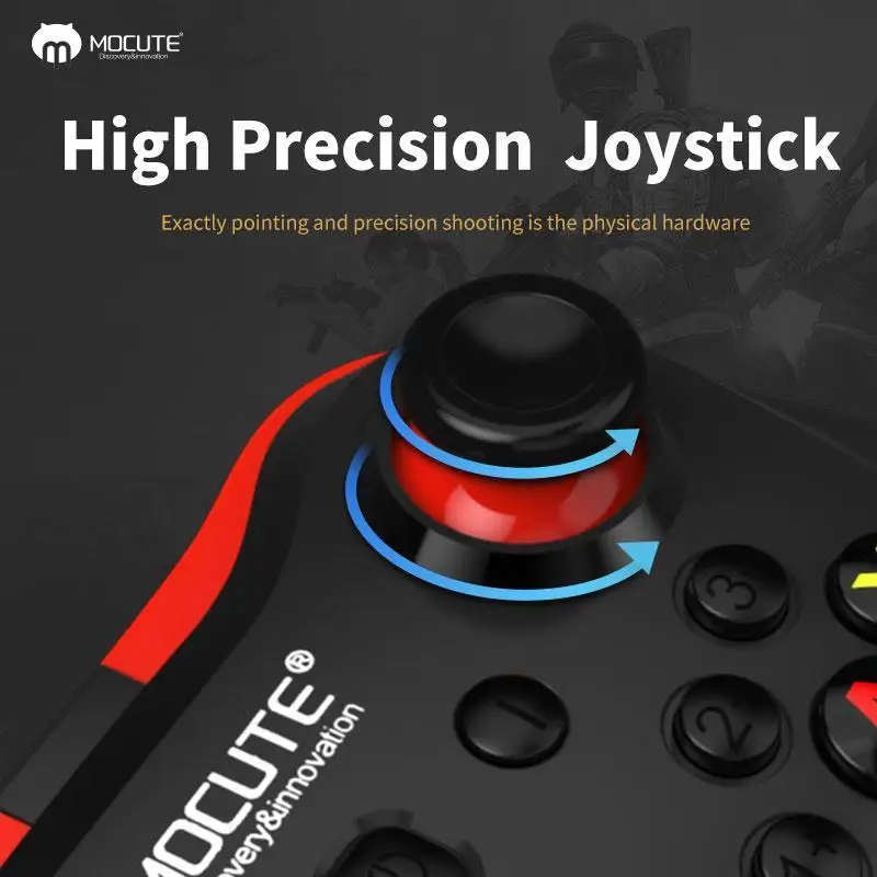  Mocute 056 Dzhostik Game Pad Bluetooth Gamepad Pubg Controller Mobile Trigger Joystick For iPhone A