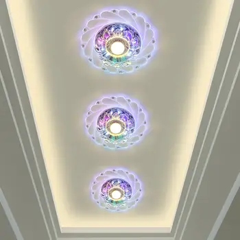 

Light Led Crystal Ceiling Colorful Lighting Home Lights Fixture Decor Modern Living Room Lamp