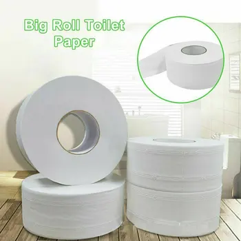 

Large Grain Paper 3 Layers Toilet Roll Paper Tissue Roll Paper Primary Wood Pulp Toilet Paper 2 Rolls