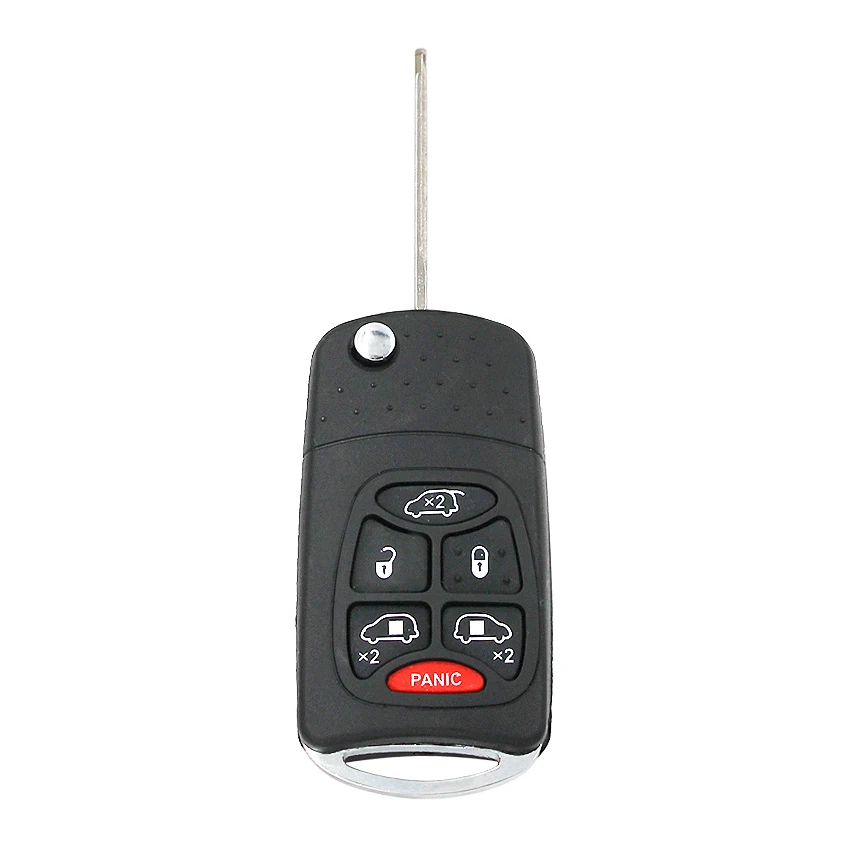 Новая замена 5+ 1 Кнопка Switchblade корпус для дистанционного ключа для Chrysler город и страна для Chrysler Dodge Caravan 6 Кнопка