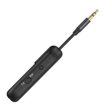 

2 in 1 Bluetooth Transmitter Receiver Adapter Wireless Jack 3.5mm AptX AUX Stereo o Adapter for PC TV Home