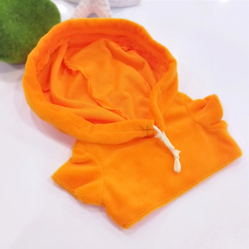 Милая Одежда для кукол Толстовка аксессуары для 25-30 см кукла лалалафанфан кафе утка плюшевая кавайная игрушка Подарки для девочек - Цвет: orange