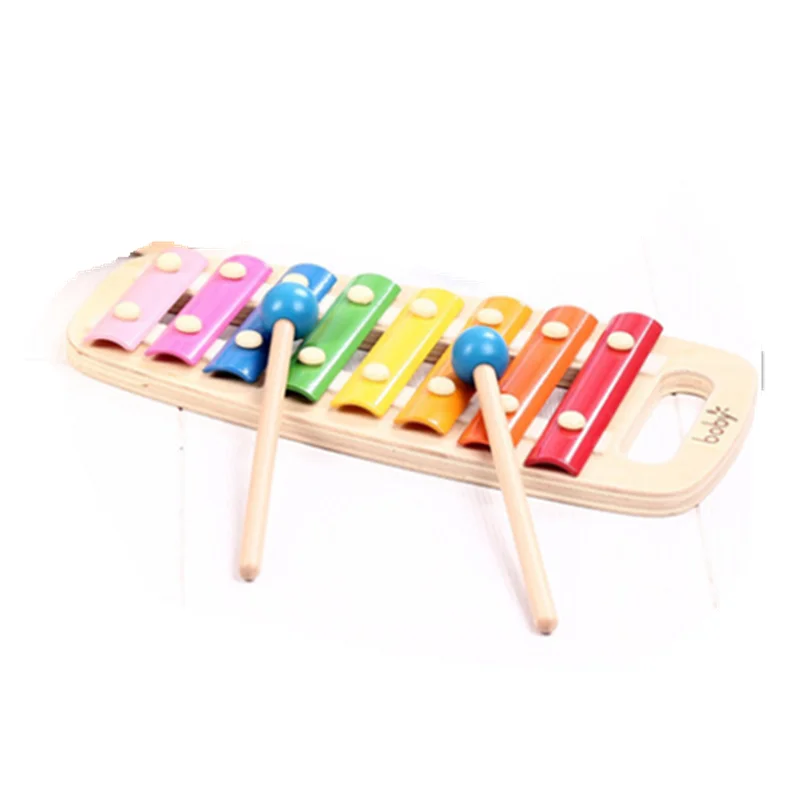  Wooden Toys Batting Ladder Hand Knock The Ball Montessori Mathematics Early Educational Colorful Mu