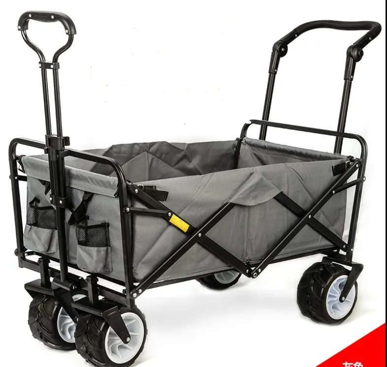 

Multi baby twin three big space stroller easy fold outdoor picnic pram four-wheel pet stroller shopping camping car camp