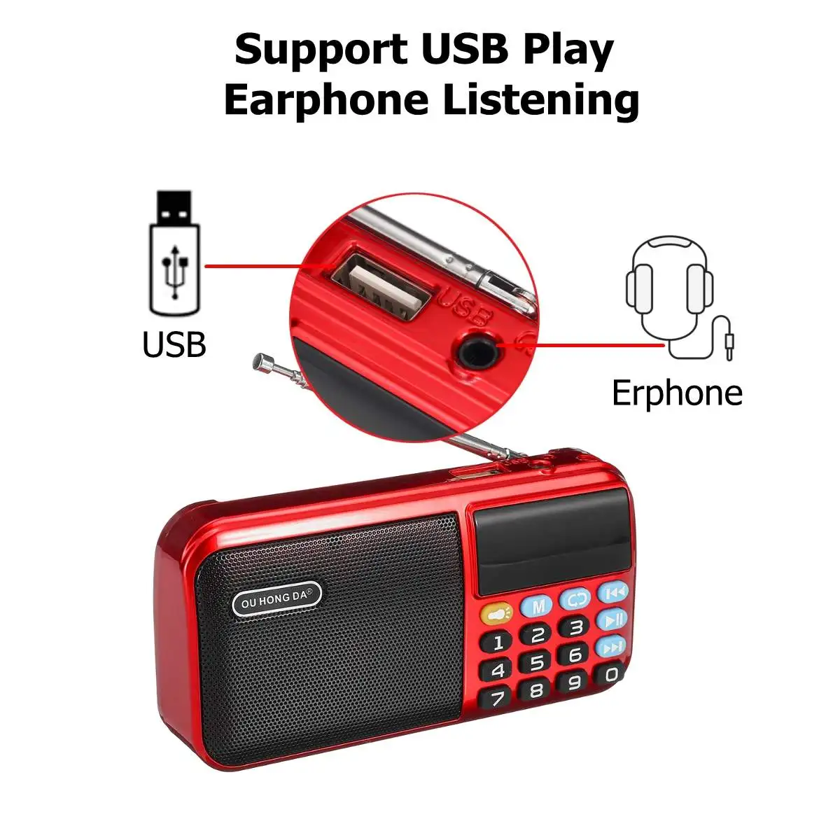 Новый портативный мини FM 70-140 Гц радио TF карта USB для ПК телефона с светодиодный дисплей музыкальный плеер 2,1 канальный динамик Новый портативный мини FM 70-140 Гц радио TF карта USB для ПК телефона с светодиодный дисплей музыкальный плеер 2,1 канальный динамик