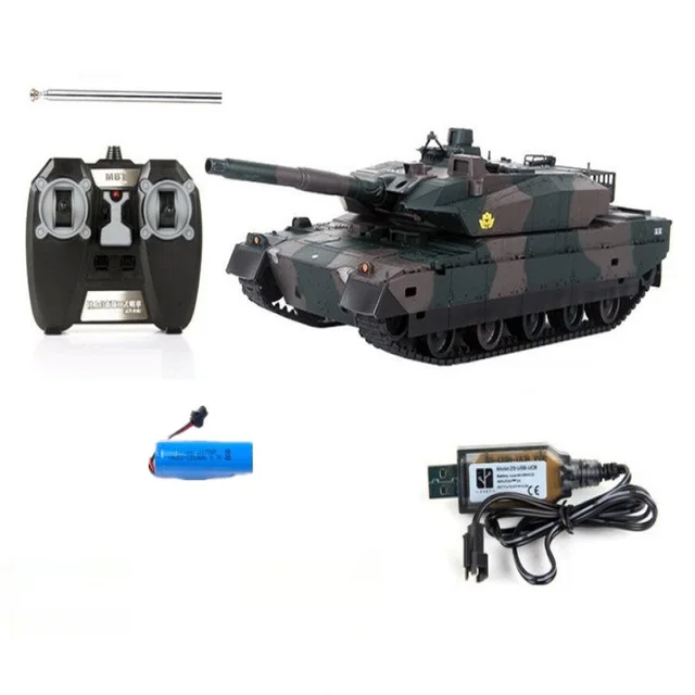 RC Tank Model Climbing  45-Degree Slope  4CH 2.4G HZ Radio Remote Control Tank  Game Time 40 Minutes  For Kids Gifts Puzzle toy