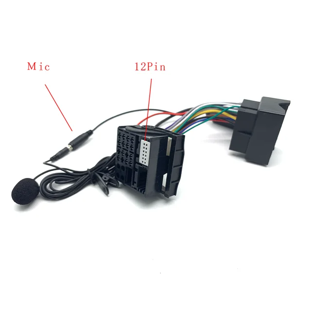 Car Rd4 Radio Bluetooth Handsfree Adapter Music Hifi Sound Aux-in Harness  Cable For Rd 4 Peugeot Citroen C2 C3 C4 207 307 12pin - Bluetooth Car Kit -  AliExpress