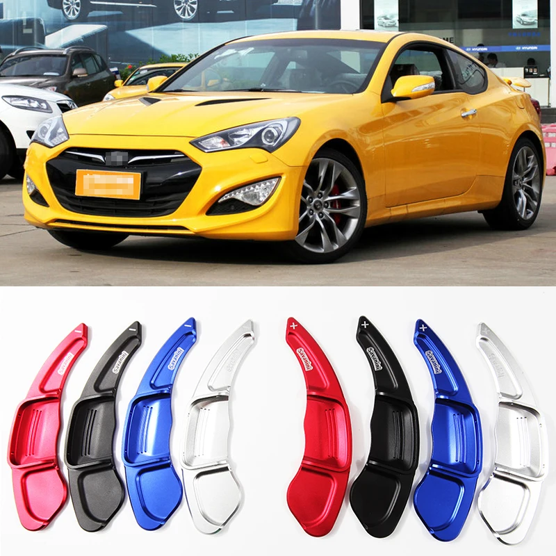Steering Wheel Shift Paddle Shifter Extension For Hyundai Genesis Coupe