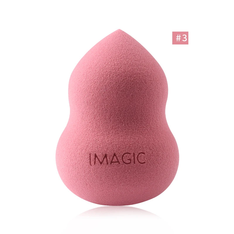 IMAGIC Профессиональный спонж для макияжа, гладкая основа, не латексная губка для макияжа, защита от плесени, антибактериальные косметические инструменты - Цвет: 03