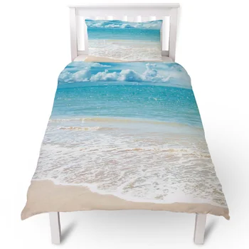 

Beach Sky Sea Duvet Cover Pillow Case Quilt Cover Set Bedclothes Single Bedding Sets For Bed