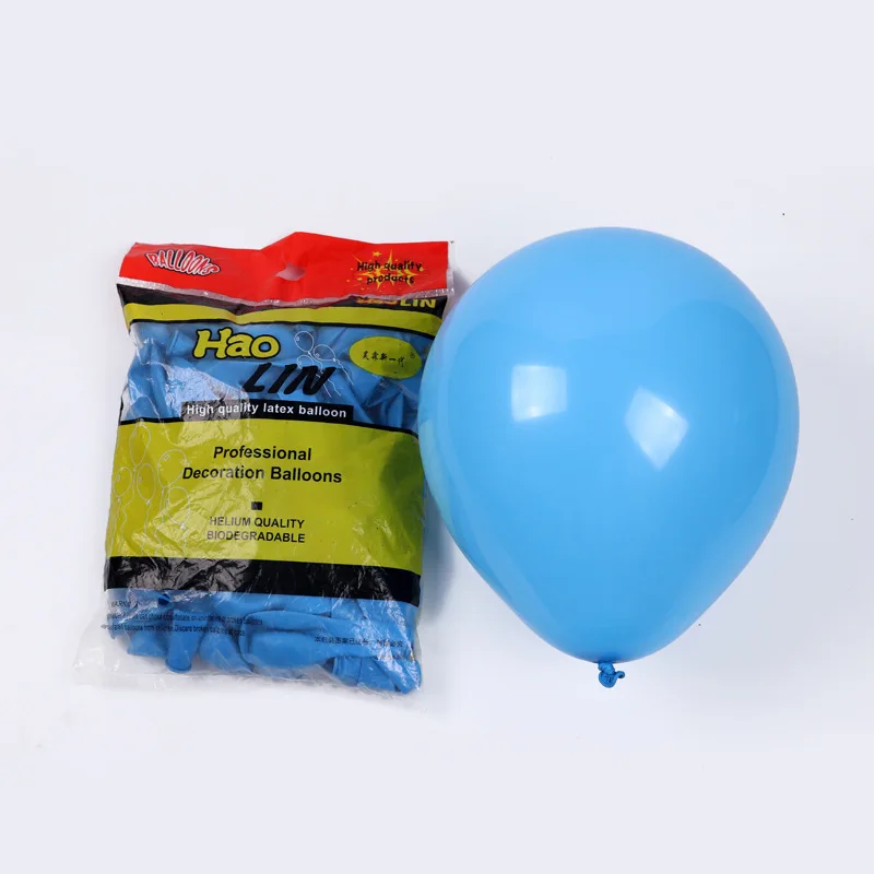 Hao lin 10-Inch 2.2 Grams Thick Matt Imitation Balloon Lin Hao Balloon Wedding Decorative Balloon Wholesale
